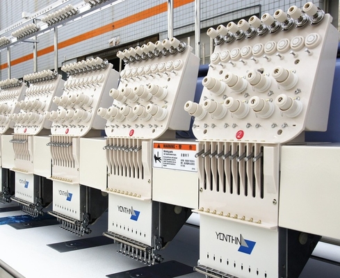 mesmos como a máquina principal do bordado do computador de tajima 15 com preço barato na máquina automatizada lisa do bordado de india