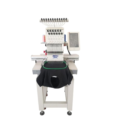 Máquina automatizada não tecida do bordado do tampão da única cabeça automática para custo da alta velocidade da venda o baixo
